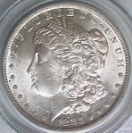1883-O Morgan Dollar Obverse