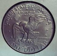 Eisenhower Dollar Reverse